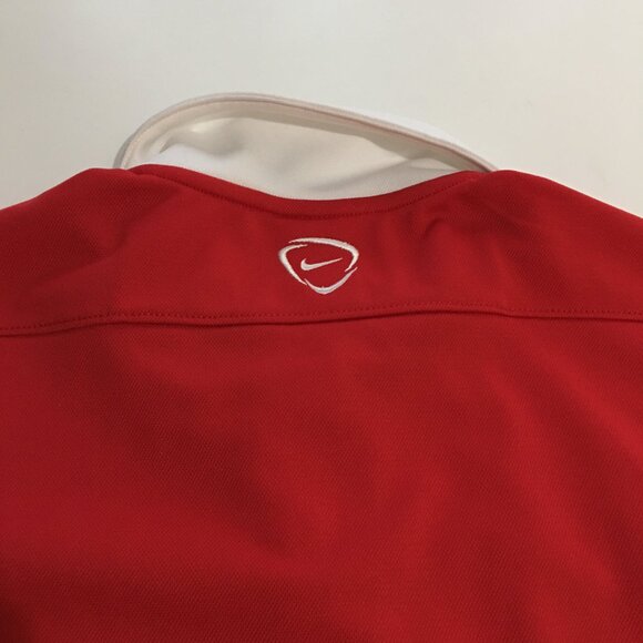 Nike Dri-FIT Womens Small Red Polo Shirt Soccer - Picture 8 of 10